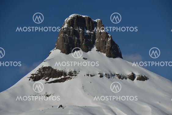 mountain winter nature