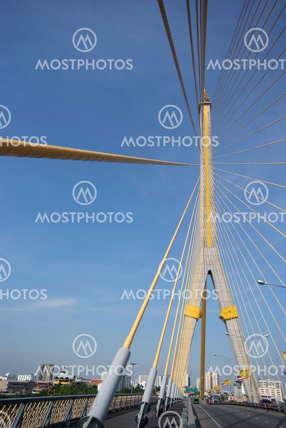 Mega sling Bridge,Rama 8