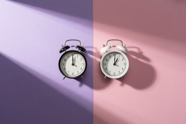 Daylight saving time: set clocks forward by one hour