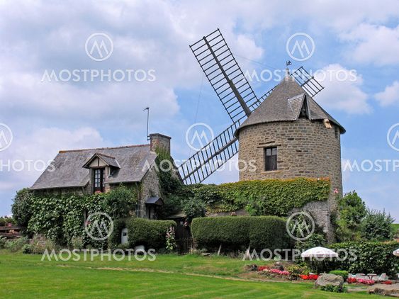 Windmill, Mont-Dol, Brittany