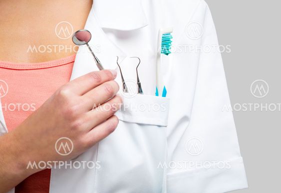 Female dentist