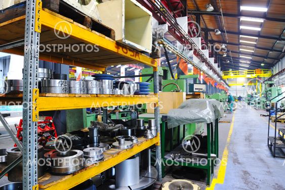 metal industy factory indoor