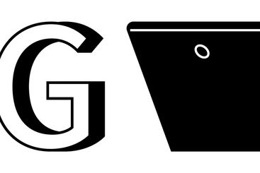 5G Technology Concept with Laptop Display and Man Using...