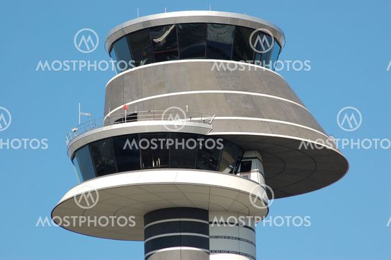 Arlanda Airport ATC tower close up