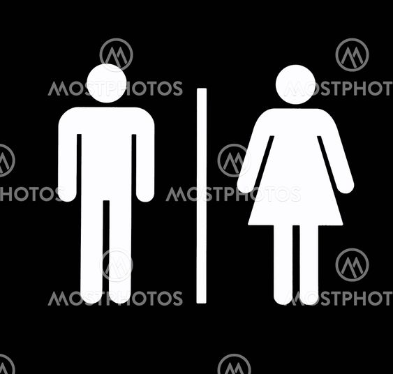 Unisex Bathroom Symbol