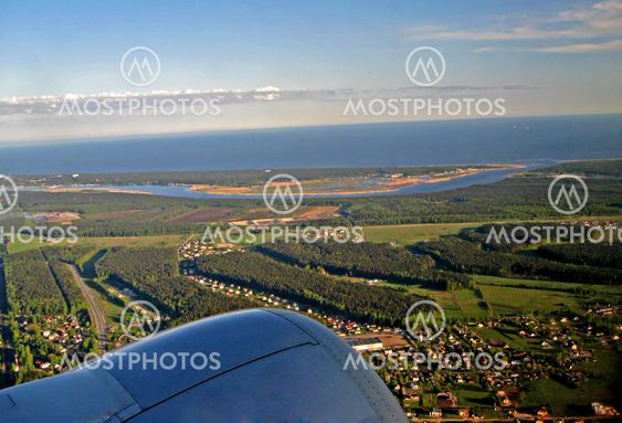 Baltic Seaside from above