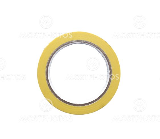 Roll of clear transparent sticky tape.