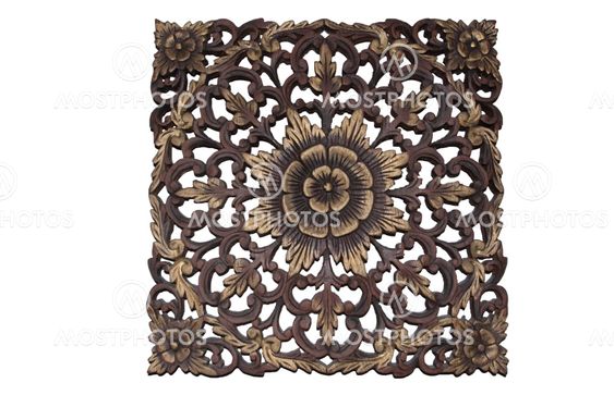wooden ornament