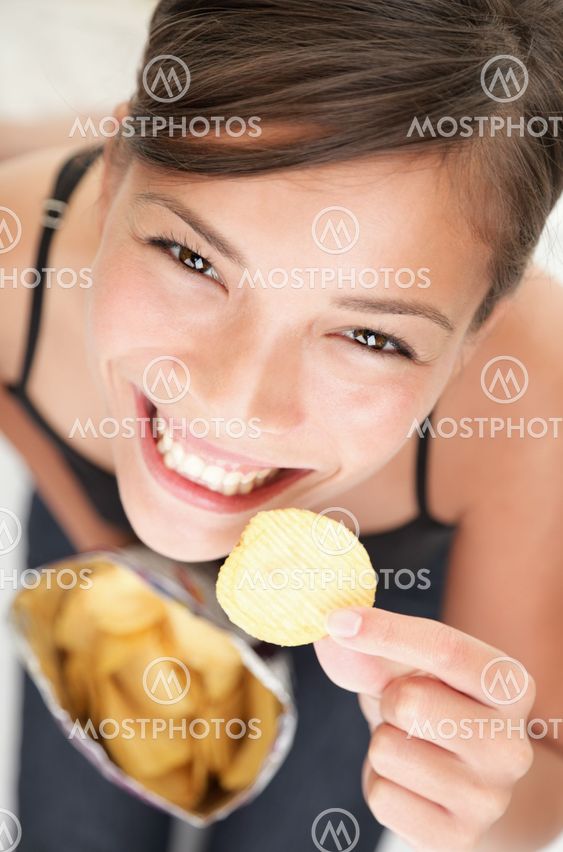Chips woman
