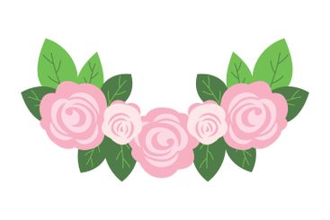 Beautiful Girly Romantic Pink Rose Flower Floral Crown...