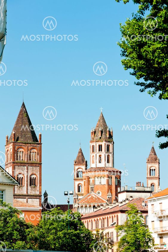 Basilica di Sant'Andrea, Vercelli, Piemonte, Italien