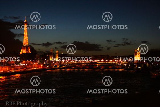Paris at night