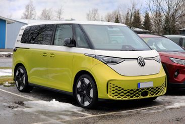 Volkswagen ID.Buzz Battery Electric Van Parked