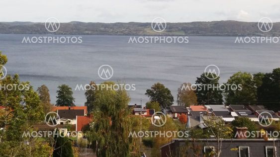 Utsikt över Vättern från Bankeryd (Sweden)