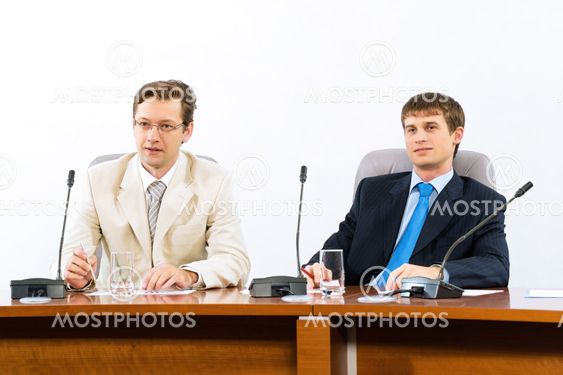 Two businessmen