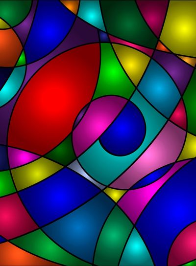 abstract colored image