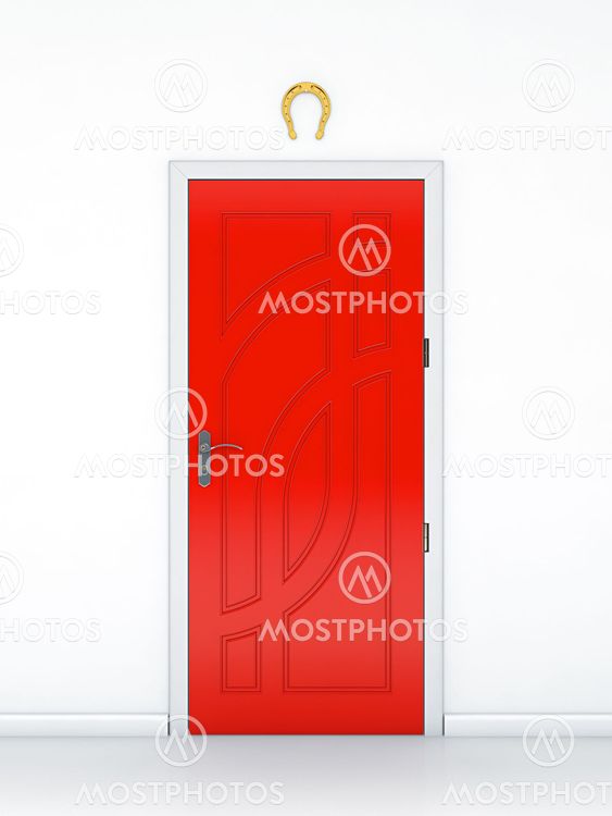 Red door and the golden horseshoe