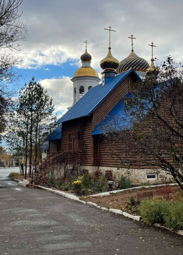 Christian church Temple of the Tabynsk icon of mother of...