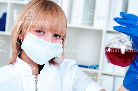 portrait of chemist