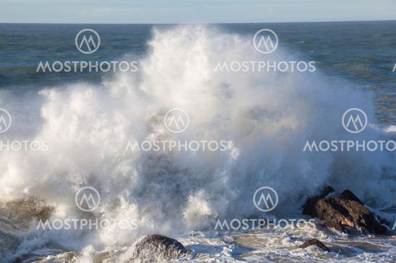 Sea in Biarritz, Aquitaine, France
