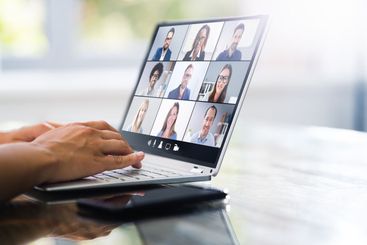 Video Conference Webinar Call