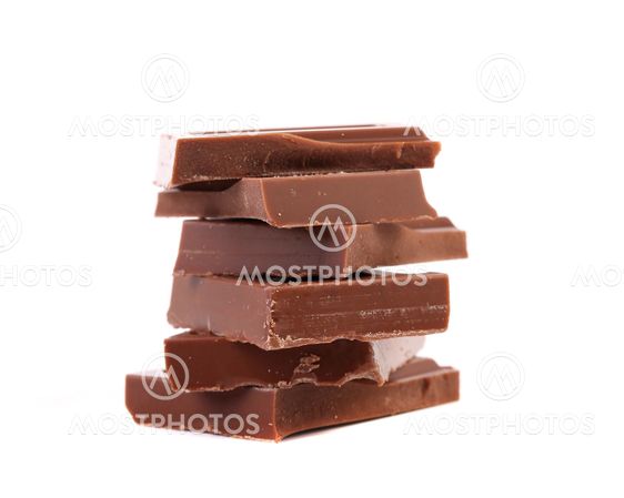 Tasty morsel of milk chocolate.