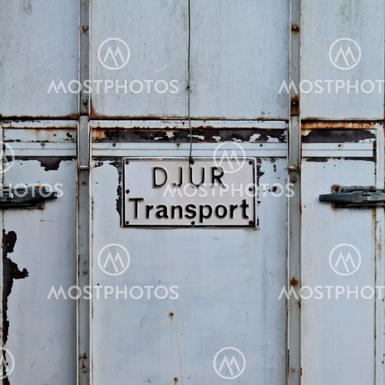 DJUR transport släpvagn