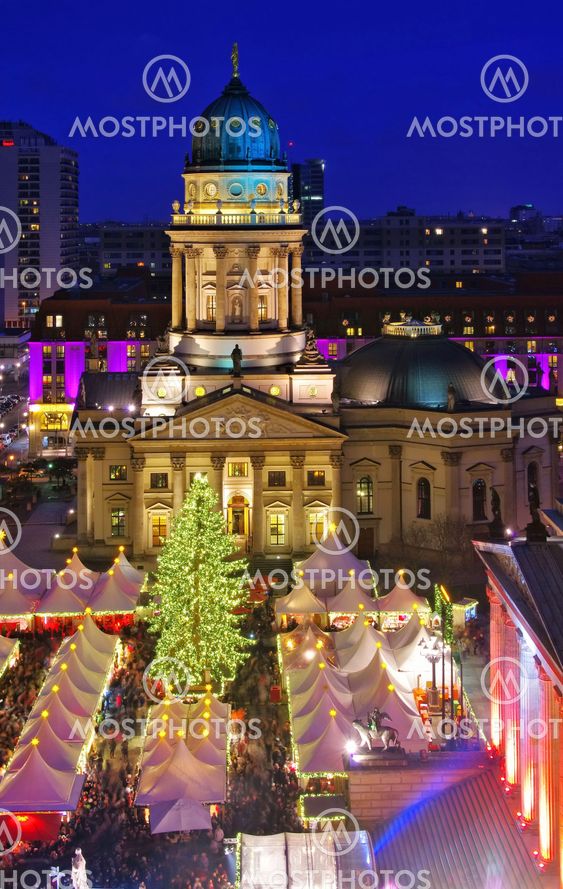 Berlin Weihnachtsmarkt Gendarmenmarkt - Berlin christmas...