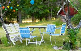 Old garden furniture