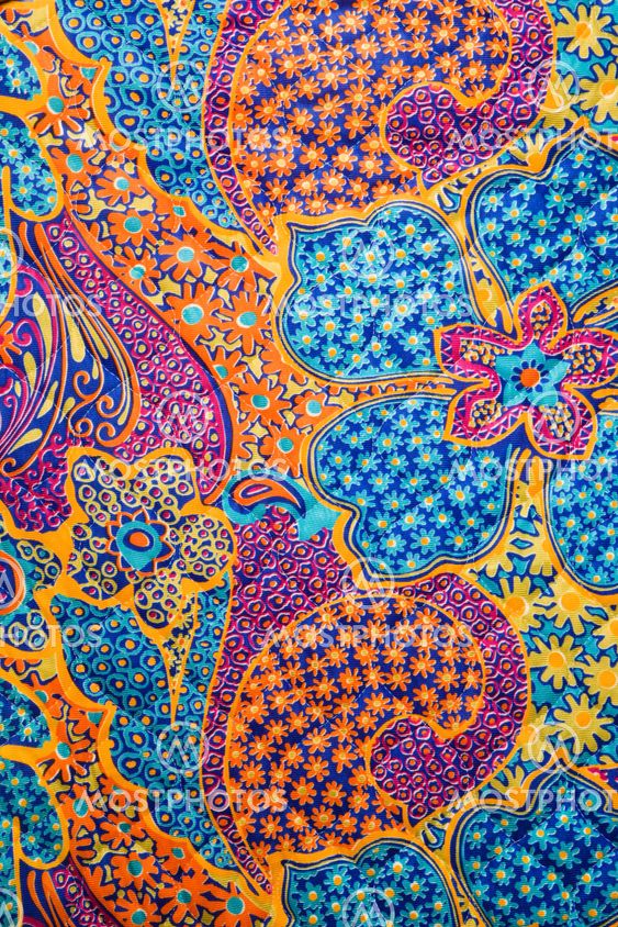 Vintage fabric detail.