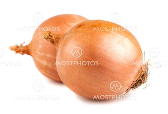 two ripe yellow onions