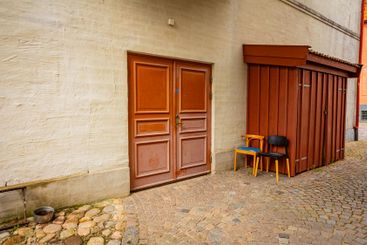 Medieval and Hansa inspired living area Jakriborg in...