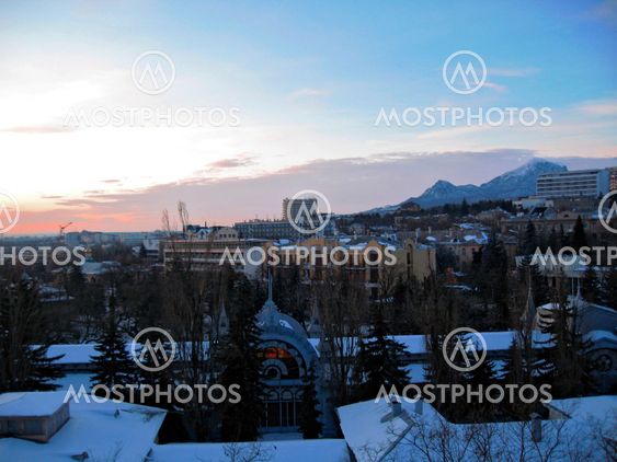Pyatigorsk. Winter panorama.