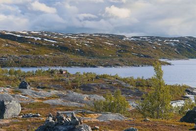 Northern Norway, view on the Norwegian side of the border...