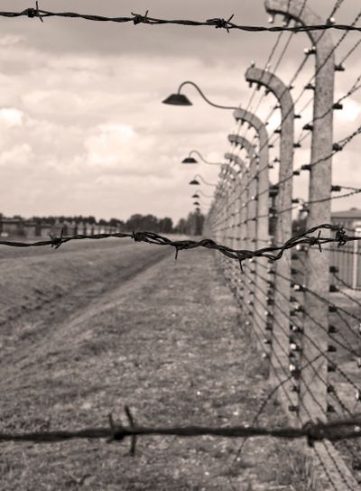 Auschwitz Birkenau concentration camp.