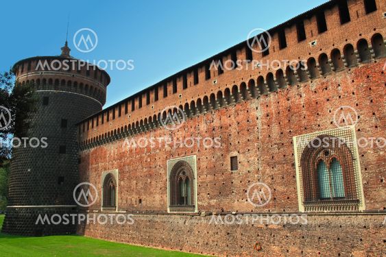 A photo of an old castle