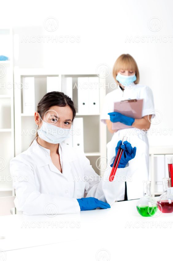 portrait of chemists