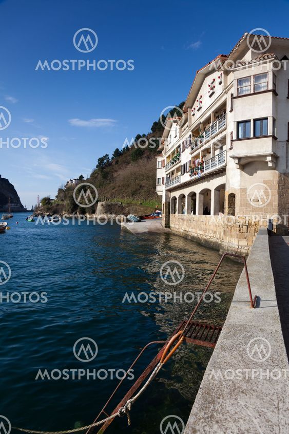 Houses of Pasaia, Gipuzkoa, Spain