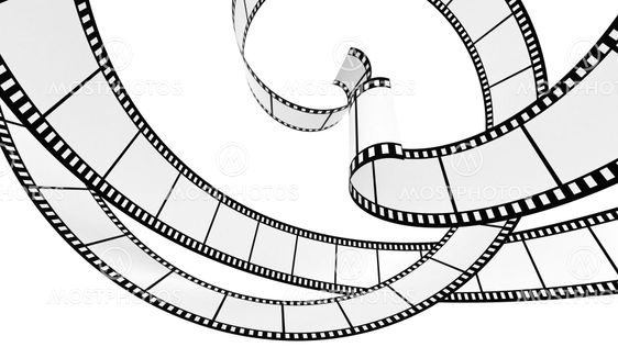 Blank film strip