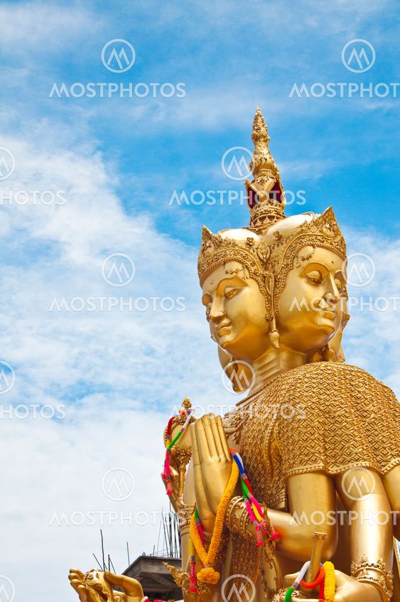Brahma statue