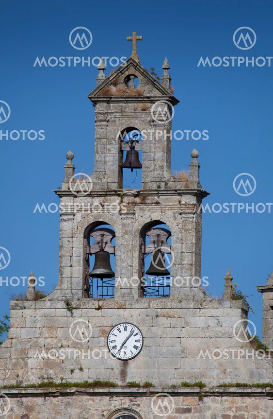 Church of Orzales, Campoo de Yuso, Cantabria, Spain