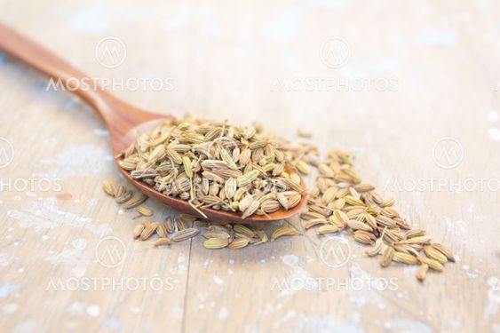 caraway seeds background