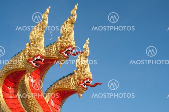 King of Nagas or Thai Dragon