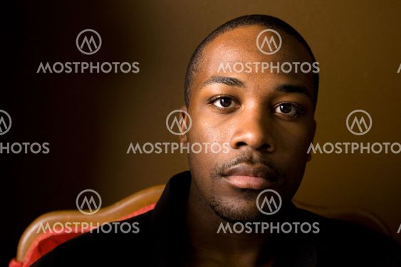 Handsome black man