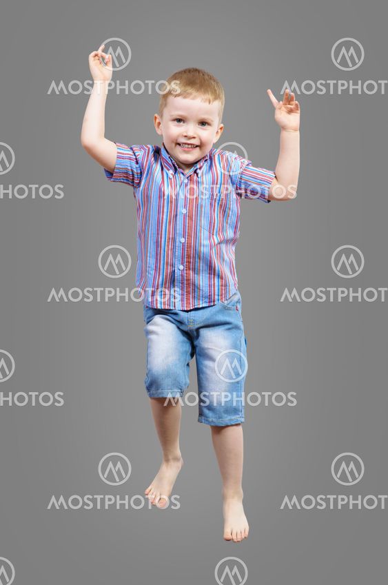 boy jumping