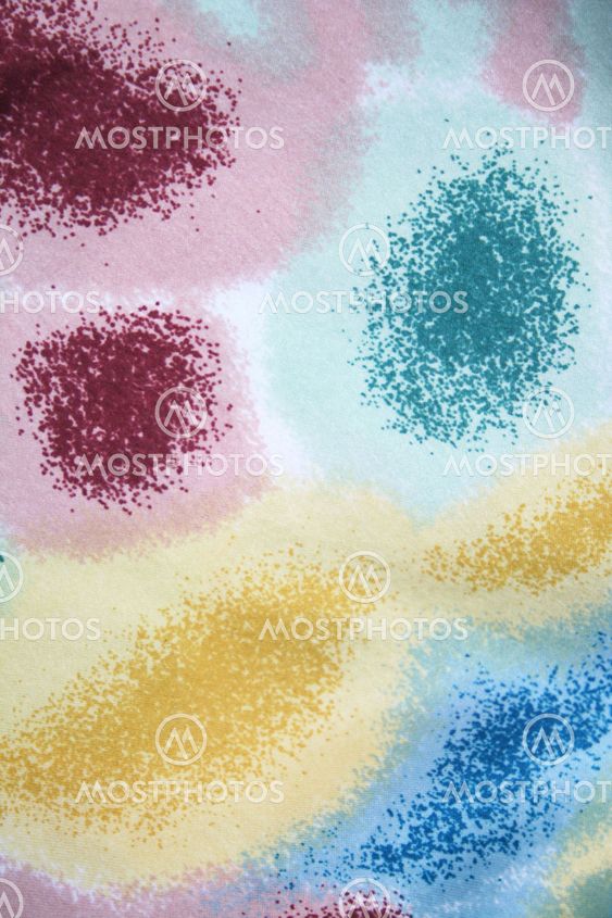Colorful silk with pattern as background