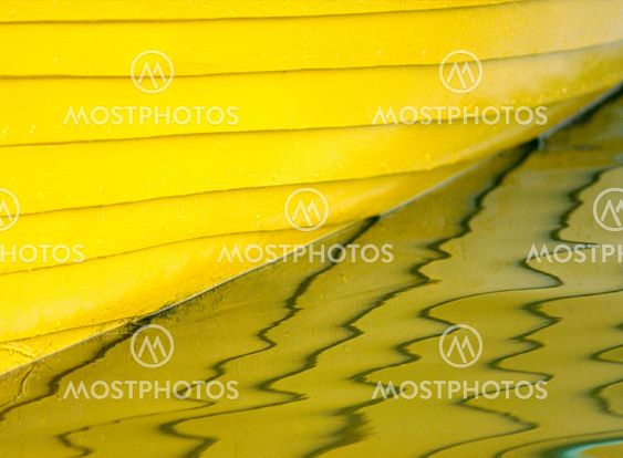 Yellow Boat Reflections