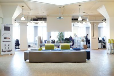 Kontorshotell, interiör