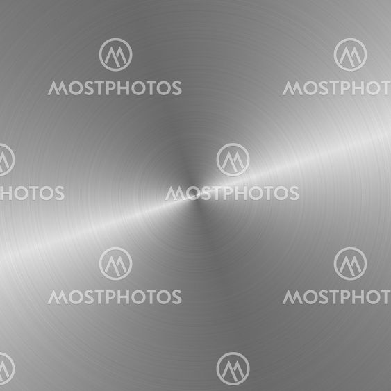 circular brushed metal