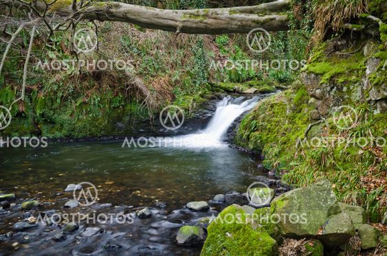 Glenoe Waterfall